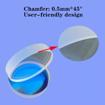 Dia 55mm Thk 9mm окна объектива лазера волокна 1064nm защитный